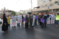 استمرار الوقفات الإحتجاجية لأهالي مدينة يافا ضد سياسة التهجير والتهويد